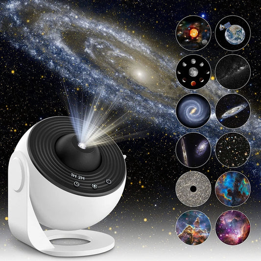 12 In 1 Planetarium Star Projector Rotating Projecto Galaxy